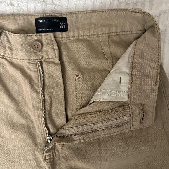 Khaki Wide Leg Pants - Picture 5 of 5